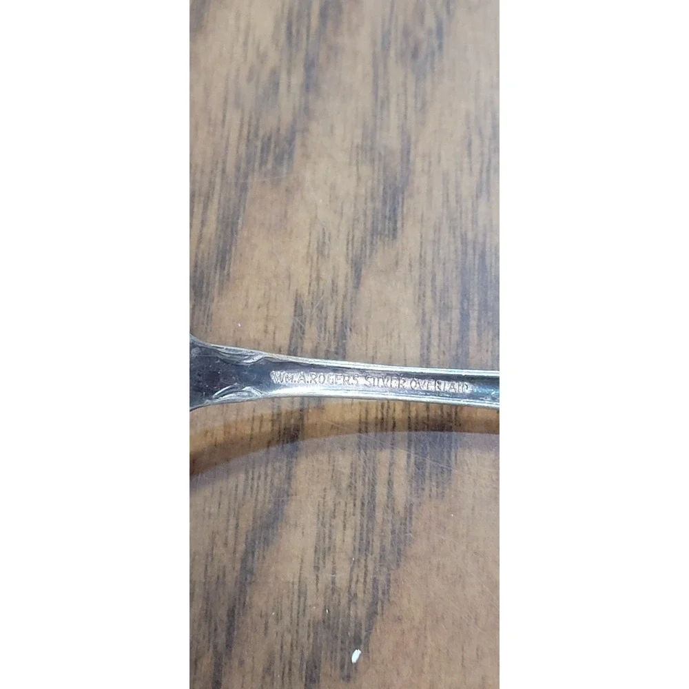 Oneida Wm A Rogers CHALICE Harmony  Silverplate 3 Oval Spoons 1958